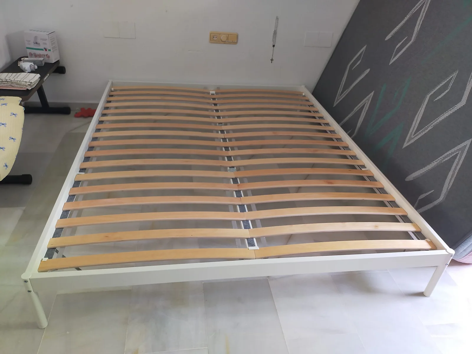 Soporte para colchón terminado